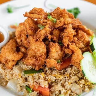 Crispy Chicken Fried Rice