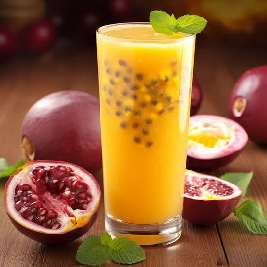 Passion Fruit Juice.