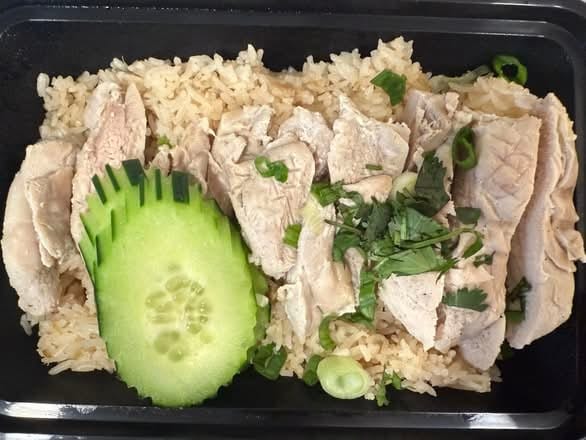 Khao Man Kai (Chicken Ginger Rice).